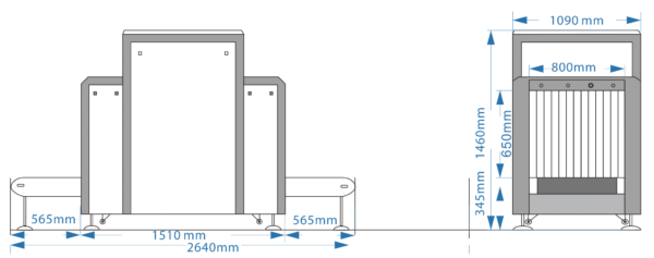 Enhanced X-Ray Baggage Scanner SI-8008: Top-tier Security Solution - Image 2